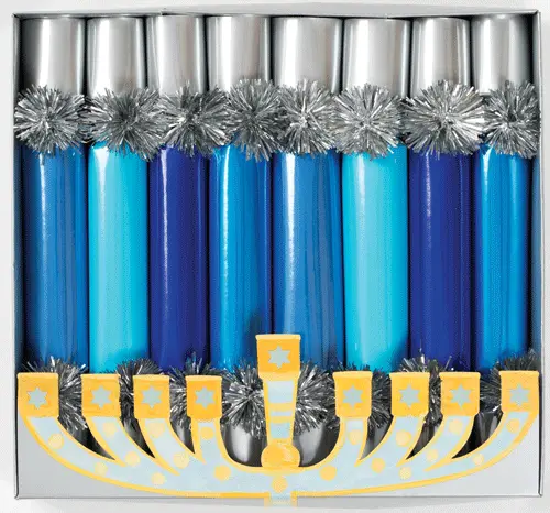 Hanukkah Candles Hanukkah Slim Crackers-10 Inch - Tampa Home & Garden Store