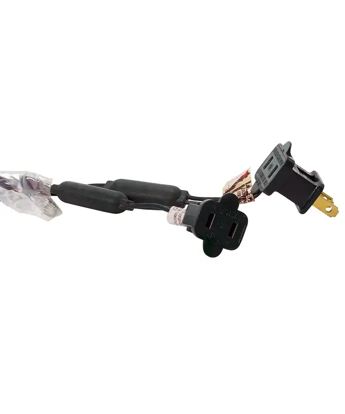 50-Light 5MM Amber Frost LED Black Wire Light Set - Tampa Home & Garden Store
