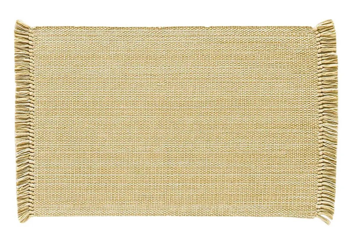 Casual Classic Placemats, bisque, flatwoven with fringe ends by The Country Christmas Loft on Tampa Home & Garden Store