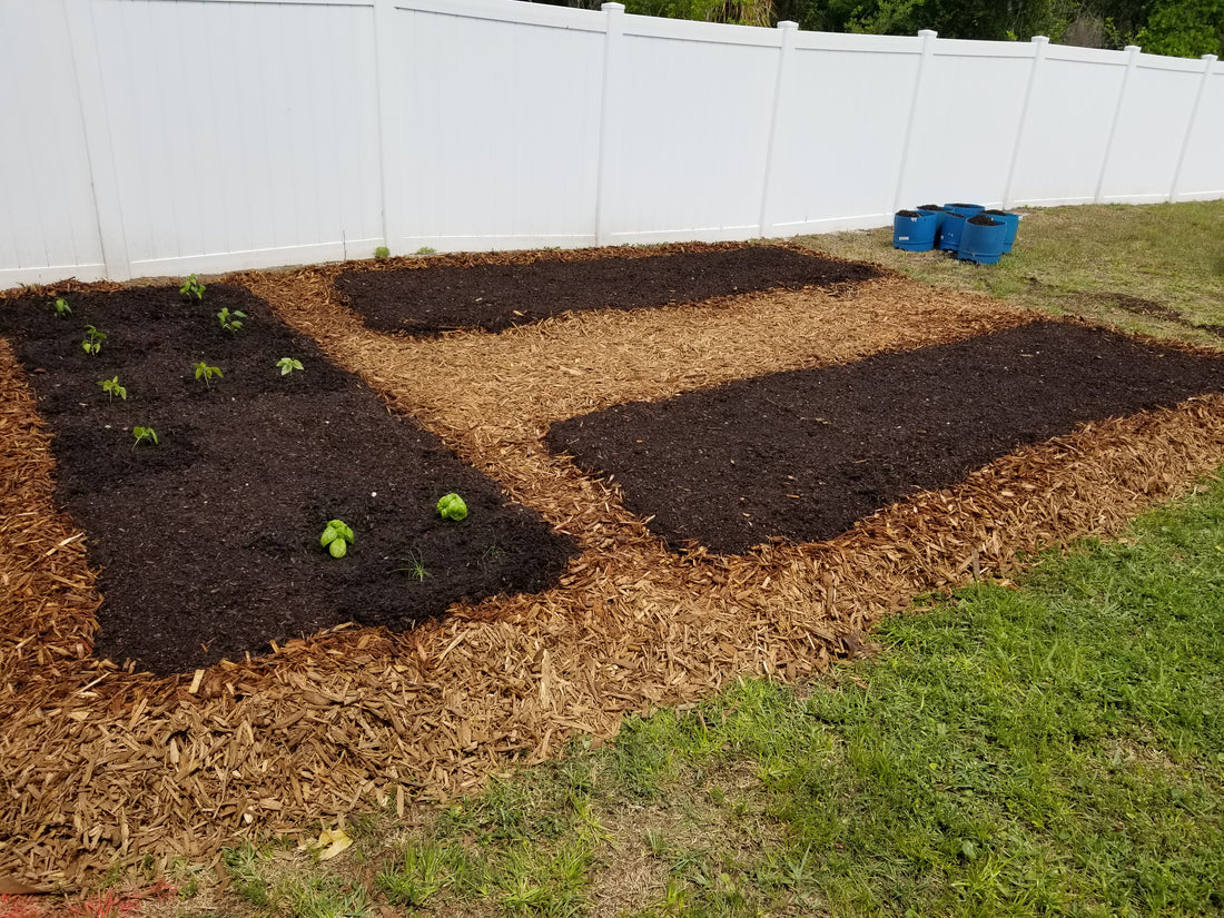 compost added to gardens, compost in raised gardens