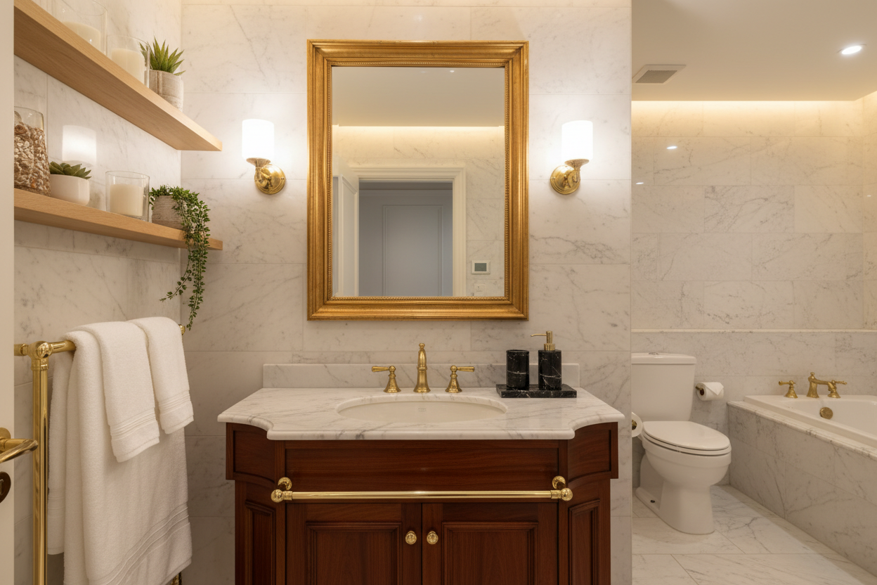 Luxury Bathroom Vanities, Fixtures & Furniture Sets