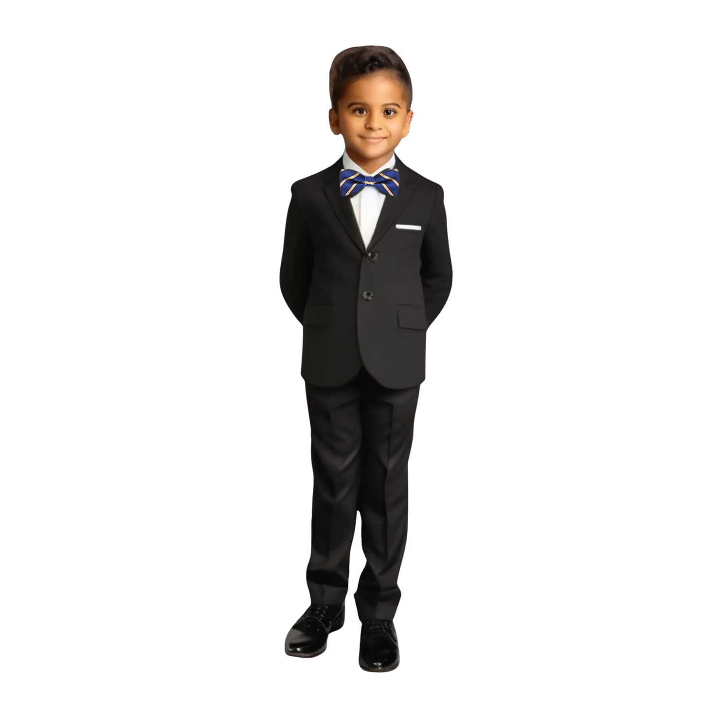 Handsome Dark Blue Children's Suit for Boys