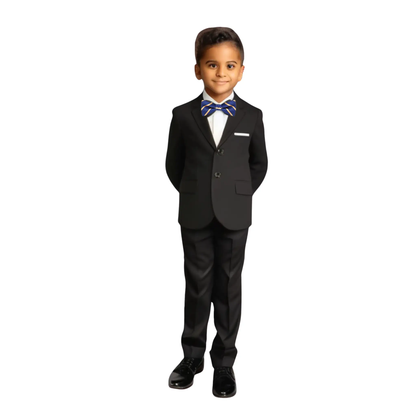 Handsome Dark Blue Children's Suit for Boys