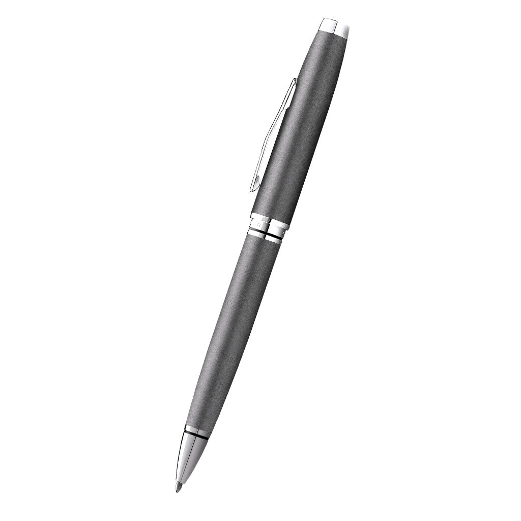 Coventry Gunmetal Gray Ballpoint Pen by A.T. Cross in sleek metal finish on Tampa Home & Garden Store