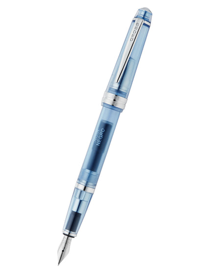 Cross Bailey Light translucent navy-blue resin fountain pen with extra-fine nib and clip on Tampa Home & Garden Store