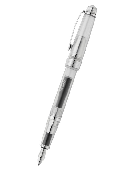 Cross Bailey Light translucent clear resin fountain pen with extra-fine nib and silver clip on Tampa Home & Garden Store