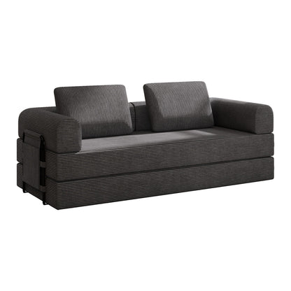 Premium Convertible Sofa And Cylindrical Pillow