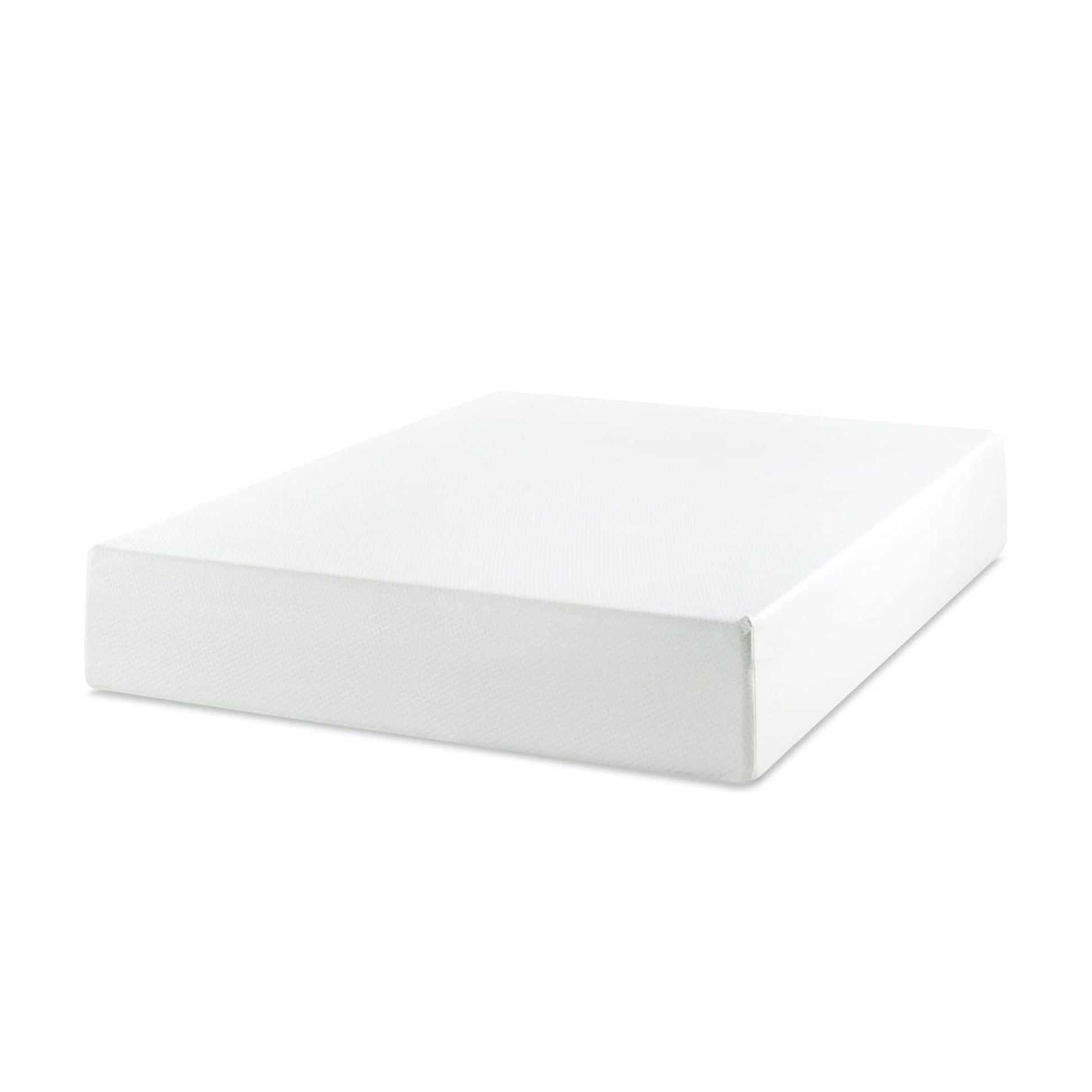 8in twin Green Tea memory foam mattress boxed in white packaging on Tampa Home & Garden Store