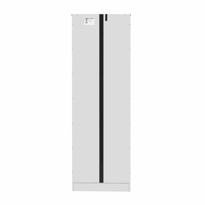Tall Storage Cabinet With Four Doors And Shelves