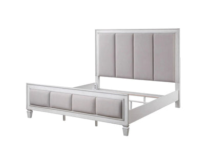 Katia Upholstered Bed With Padded Headboard