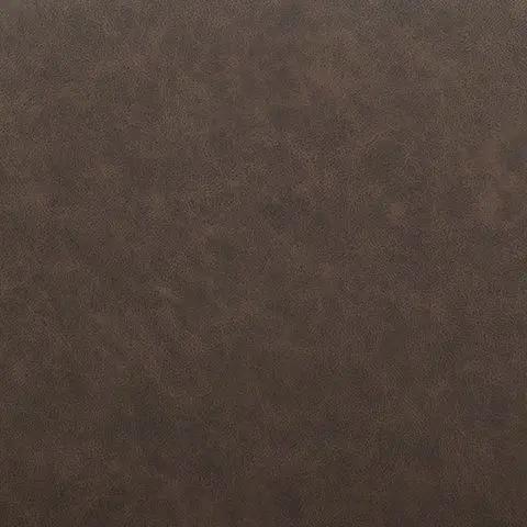 Barlin Mills sofa brown leather upholstery texture close-up on Tampa Home & Garden Store
