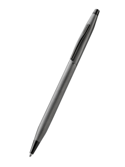 A.T. Cross Classic Century slate gray engraved diamond-pattern ballpoint pen with clip on Tampa Home & Garden Store