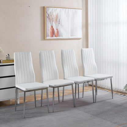 Minimalist Design Dining Chairs Set of 4