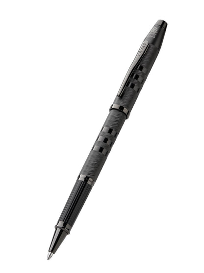Cross Century II Midnight Black rollerball pen with textured grip on Tampa Home & Garden Store