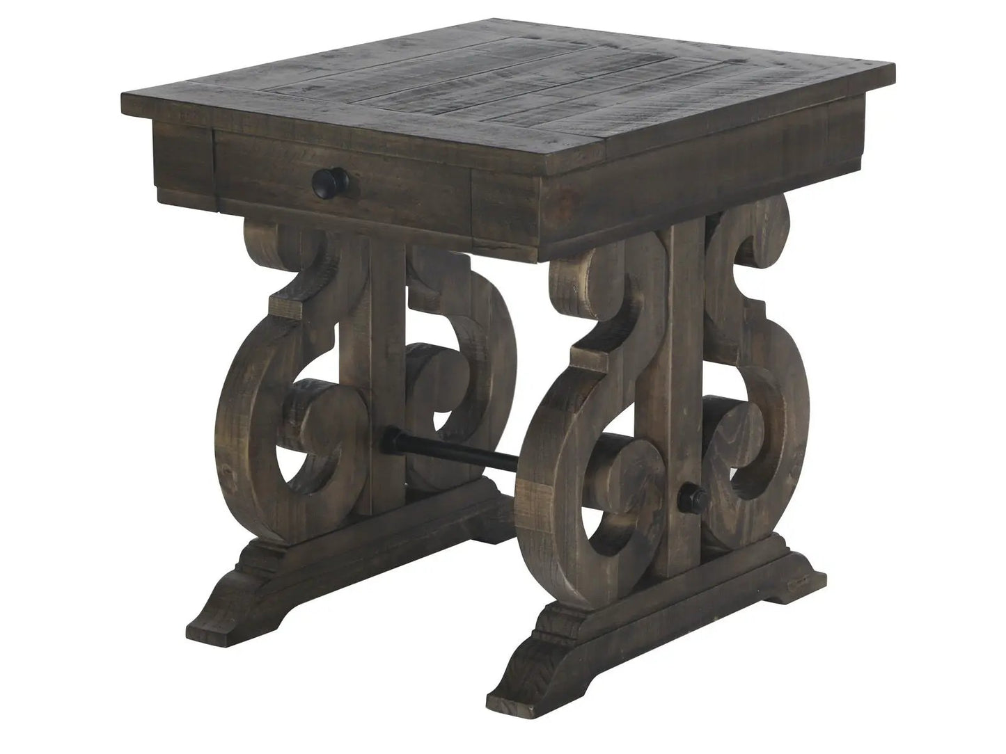 Bellamy Rectangular Table in Peppercorn Finish