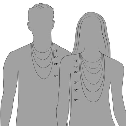 2.5mm 14k yellow gold solid rope chain necklace layered on models by Bids.com on Tampa Home & Garden Store