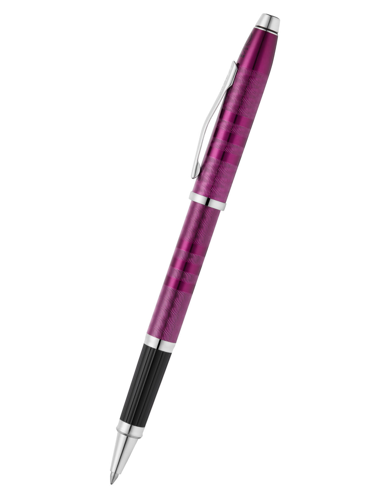 Cross Century II Midnight Plum rollerball pen magenta lacquer with silver clip A.T. Cross on Tampa Home & Garden Store