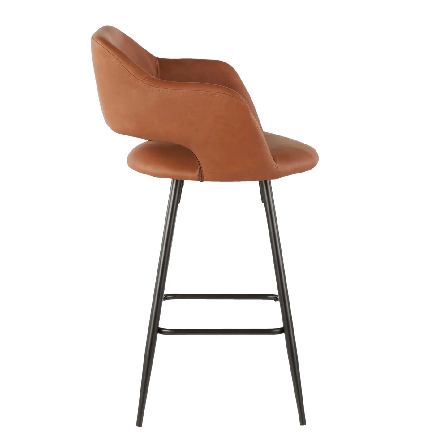 Margarite Contemporary Counter Stool Set of Two