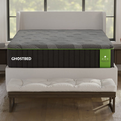 Premium 14in Hybrid Mattress by HouseOfZazla with cooling foam and responsive coils on Tampa Home & Garden Store