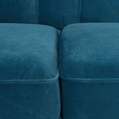 Modern Tuxedo Tufted Sofa With Comfort Support