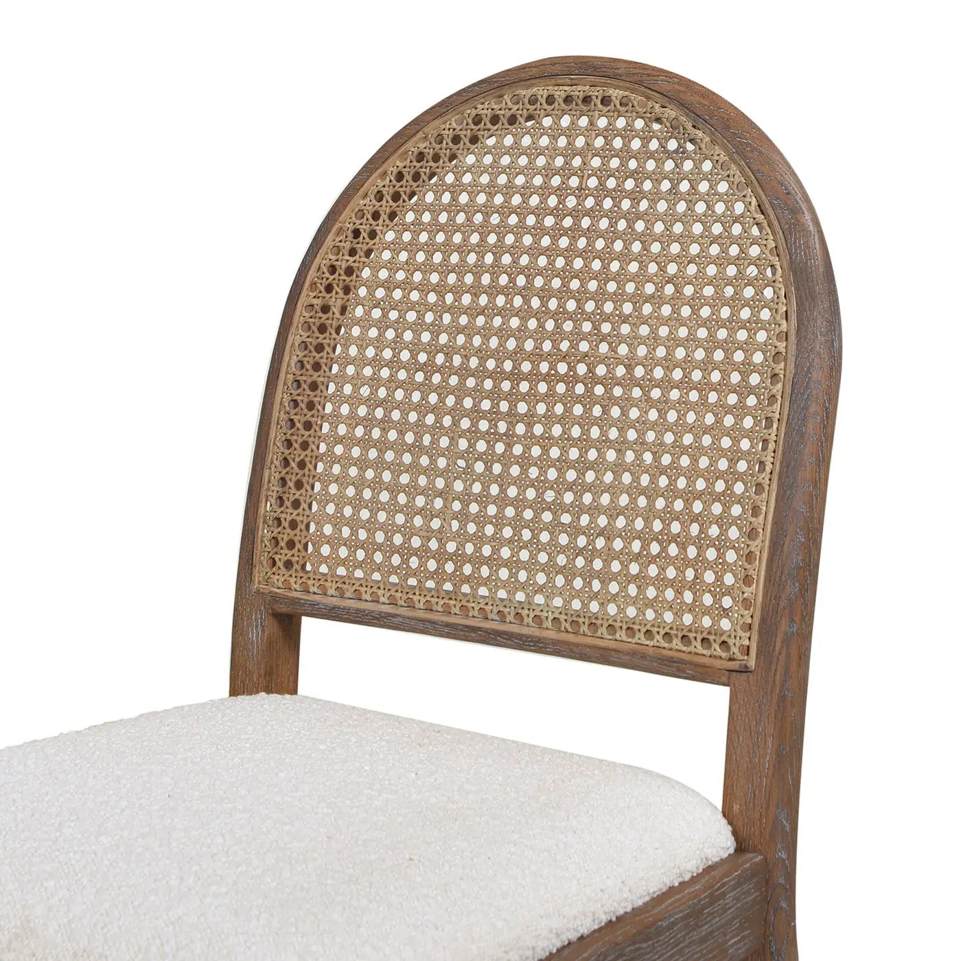 Panama Curved Cane Side Dining Chair Set of 2