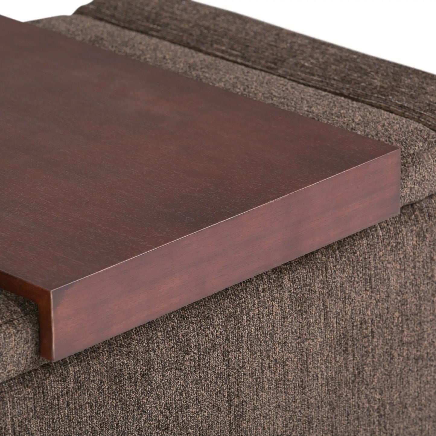 Bretton Lift Top Storage Ottoman Deep Umber