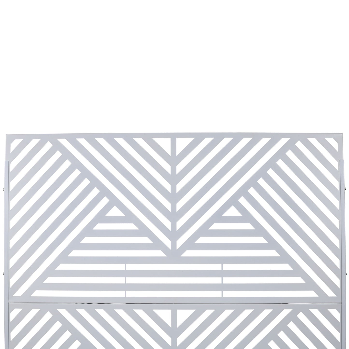 Freestanding Metal Privacy Screen and Stand