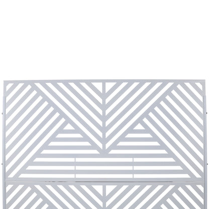 Freestanding Metal Privacy Screen and Stand