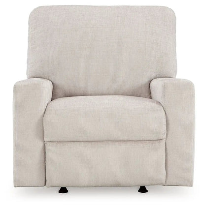 Aviemore Rocker Recliner beige fabric upholstery by Unique Piece Furniture on Tampa Home & Garden Store