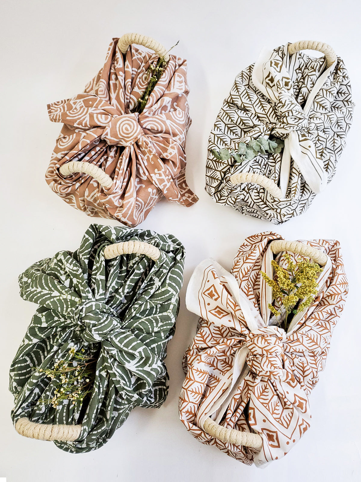 Chauffe-pain et panier - Fleur