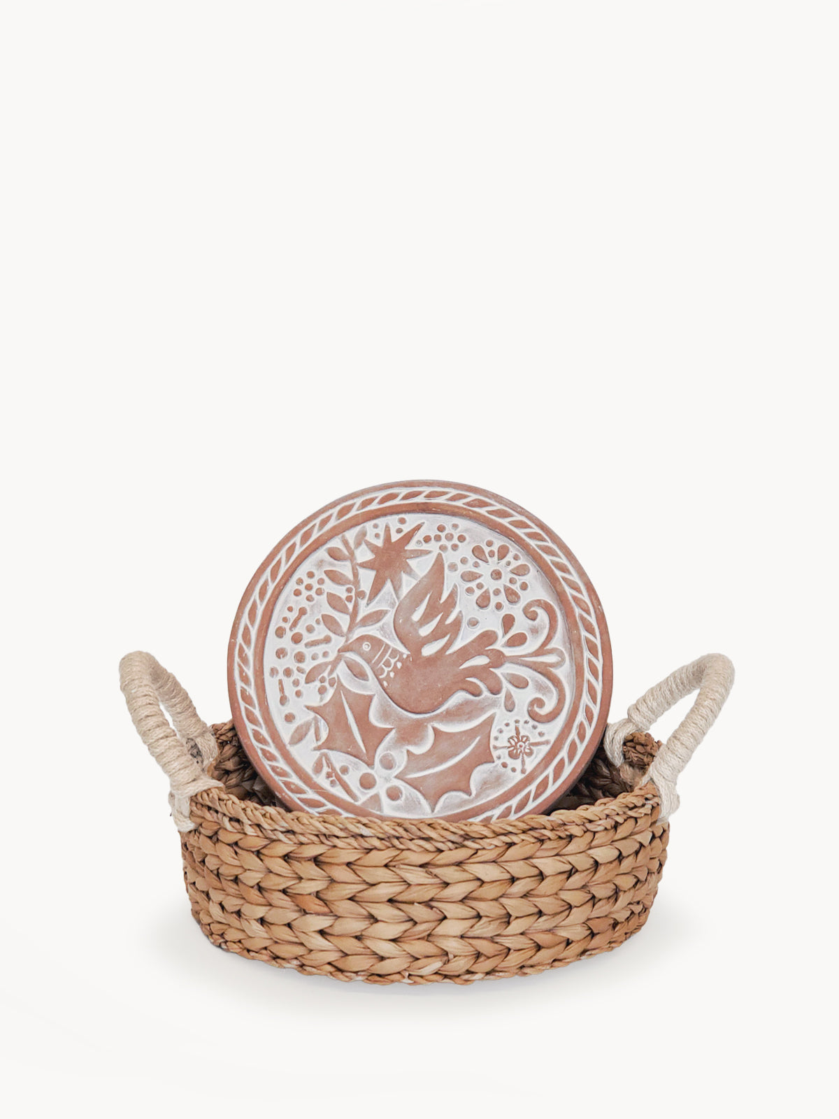 Calentador de pan y cesta - Bird Round