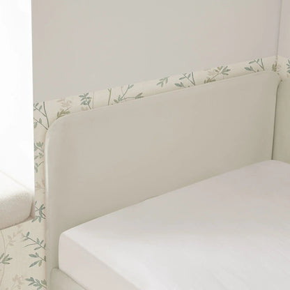 Upholstered Bed Frame With Drawers and Sofa Bed