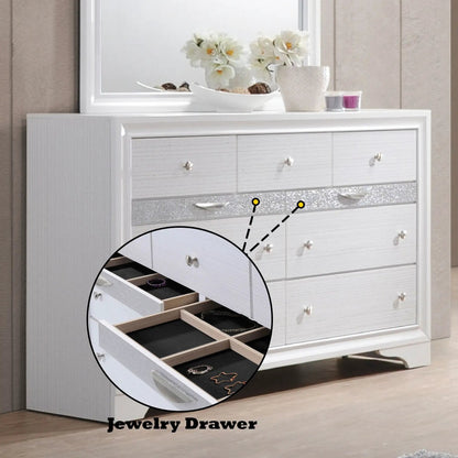 Naima Versatile Dresser with Jewelry Drawer