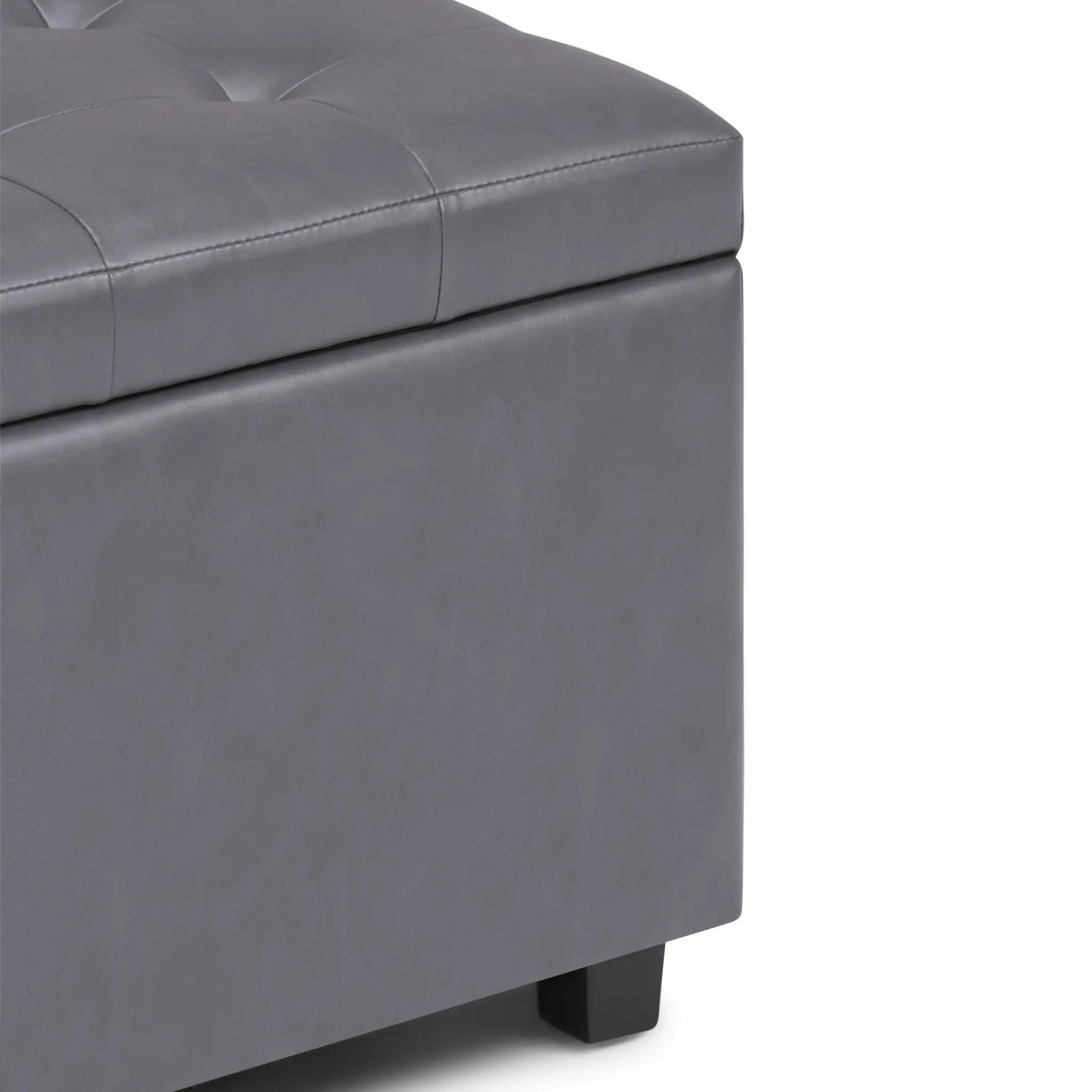 Cosmopolitan Upholstered Storage Ottoman Bench