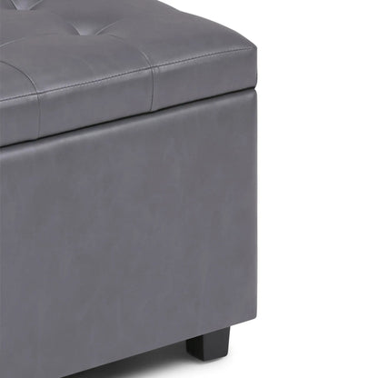 Cosmopolitan Upholstered Storage Ottoman Bench