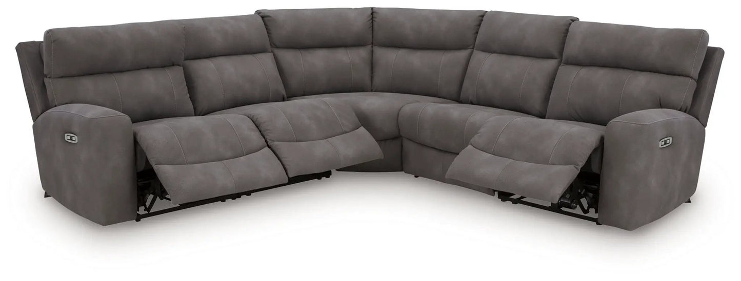 Next Gen Durapella Power Reclining Sectional Set