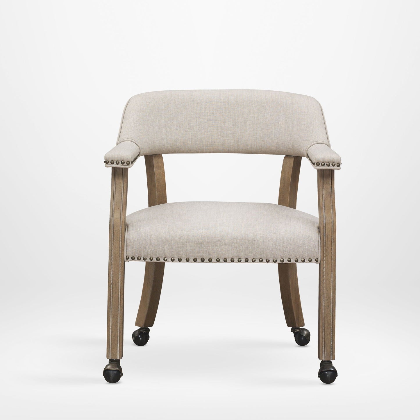 Monroe Beige Dining Chair and Thick Foam Seat