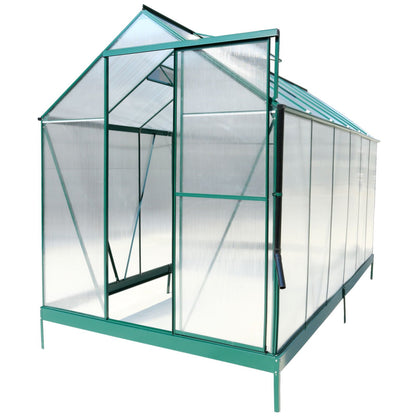 Heavy Duty Polycarbonate Greenhouse Kit and Door