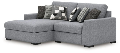 Bealton Sectional sofa in gray fabric with geometric cushions Unique Piece Furniture on Tampa Home & Garden Store