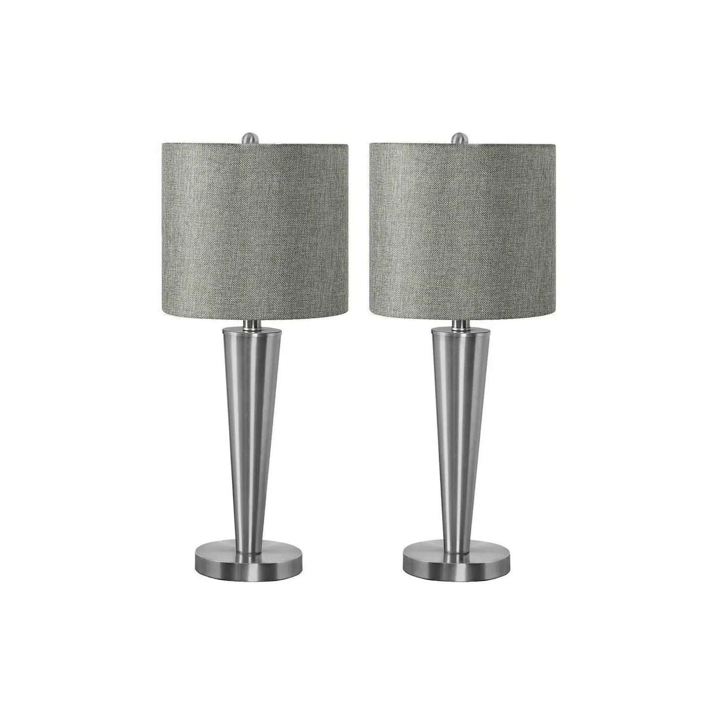 Contemporary Table Lamps with USB Port Set of 2