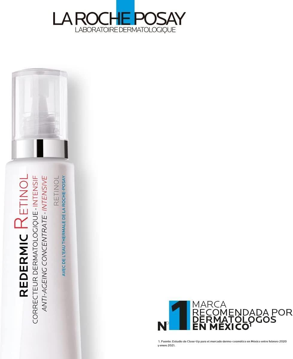 La Roche-Posay Redermic Retinol anti-aging face cream bottle with pump, white container 1.01 oz on Tampa Home & Garden Store