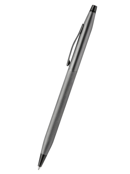 A.T. Cross Classic Century Slate Gray Engraved Diamond-Pattern Ballpoint Pen with clip on Tampa Home & Garden Store