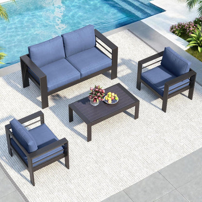 Heavy Duty Patio Set And The Thick Soft Cushions