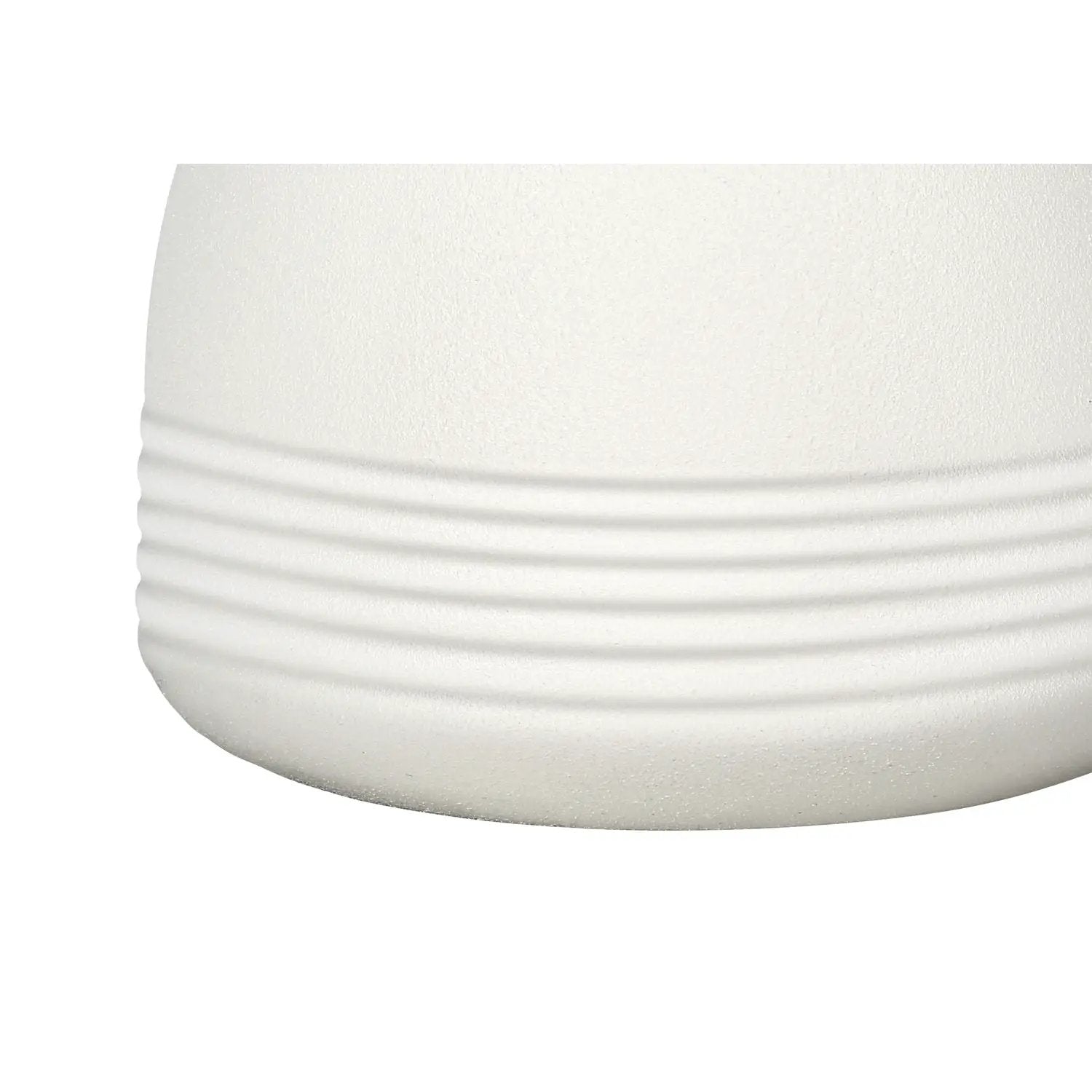 Modern table lamp cream ceramic base with ribbed texture by Unique Piece Furniture on Tampa Home & Garden Store