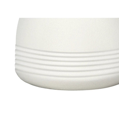 Modern table lamp cream ceramic base with ribbed texture by Unique Piece Furniture on Tampa Home & Garden Store