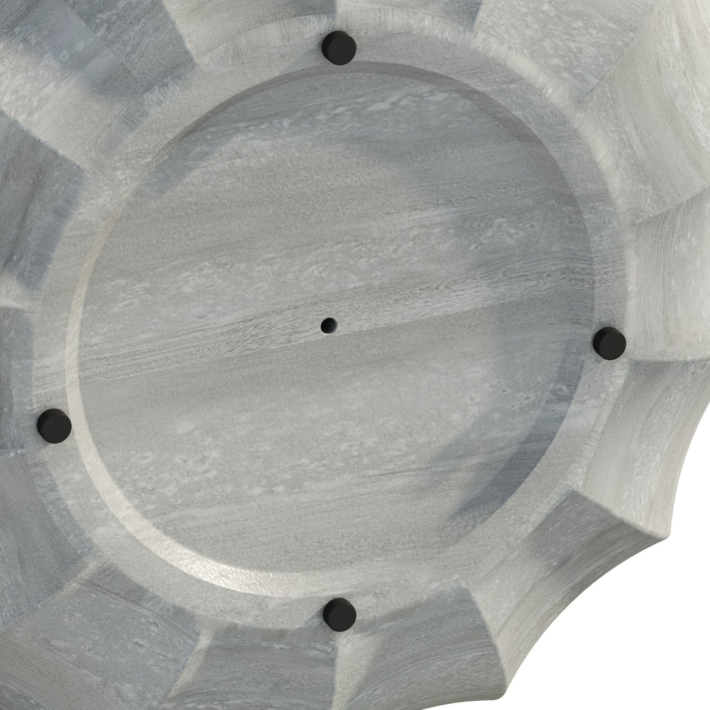 Modern Round Coffee Table for Patio or Deck