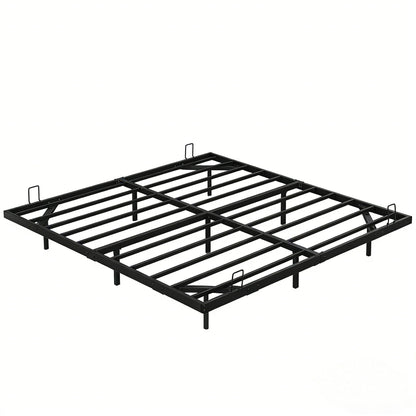 Modern Floating Bed Frame with LED Lights