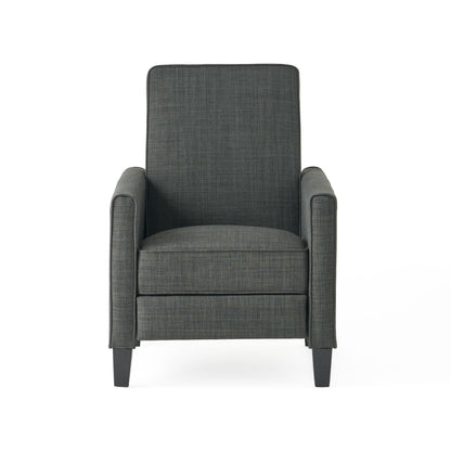 Upholstered Push Back Recliner Chair and Lounge