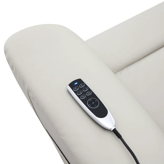 Marsha massage chair remote control for light gray silicone leather power motion recliner on Tampa Home & Garden Store