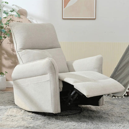 270 Degree Power Swivel Rocker Recliner With USB